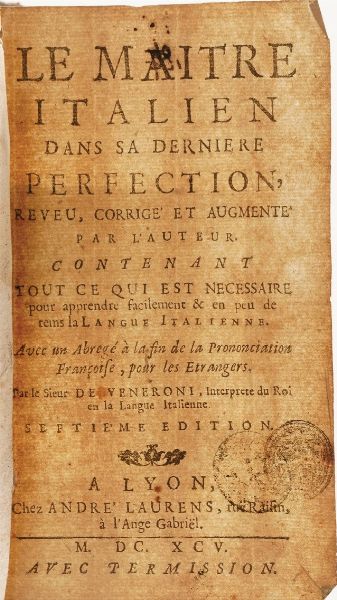 Raccolta di volumi miscellanei dal XVI al XIX sec.  - Asta Libri Antichi - Associazione Nazionale - Case d'Asta italiane