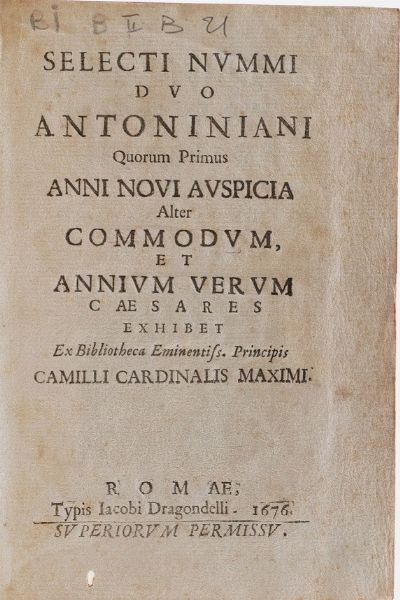 Gio Pinto Ribero. Anatomia de li regni di Spagna... In Lisbona per Salcio Beltrando, 1646.  - Asta Libri Antichi - Associazione Nazionale - Case d'Asta italiane