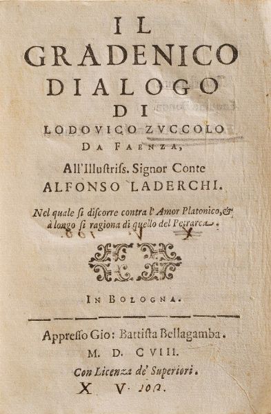 Vincenzo Strambali Linnocenza Condannata Ovvero la Creduta Adulteria...Macerata 1641  - Asta Libri Antichi - Associazione Nazionale - Case d'Asta italiane