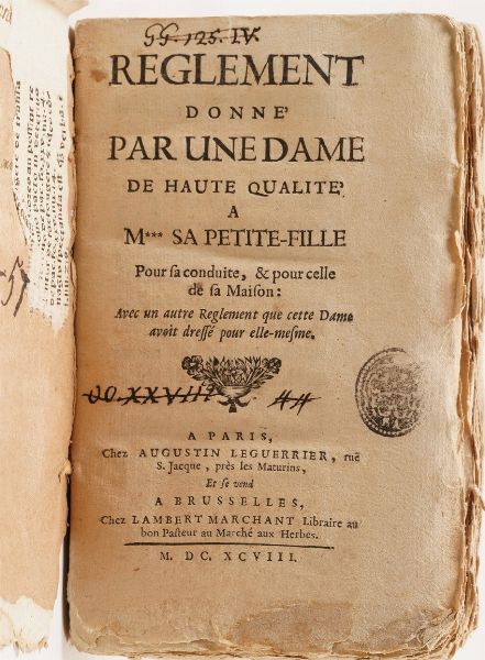 Raccolta di volumi miscellanei dal XVI al XVII sec.(Con ex libris silografico)  - Asta Libri Antichi - Associazione Nazionale - Case d'Asta italiane