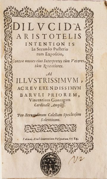 Raccolta di volumi miscellanei dal XVI al XVII sec.(Con ex libris silografico)  - Asta Libri Antichi - Associazione Nazionale - Case d'Asta italiane