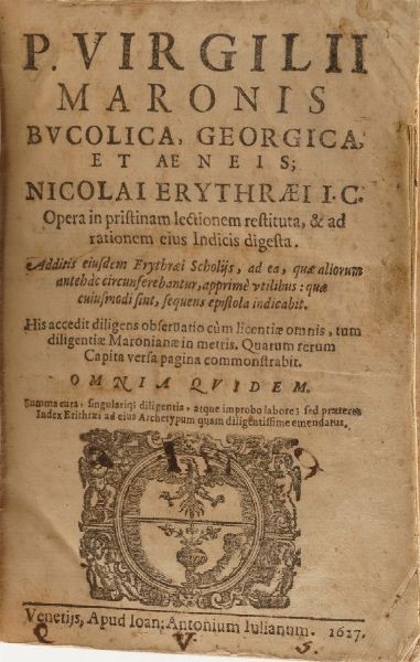 L. Iuli Flori Rerum a romanis gestarum, officina plantiniana... Anversa (1596)  - Asta Libri Antichi - Associazione Nazionale - Case d'Asta italiane