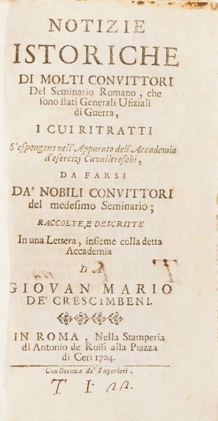 Raccolta di volumi miscellanei dal XVI al XVIII sec. (Con ex libris silografico)  - Asta Libri Antichi - Associazione Nazionale - Case d'Asta italiane