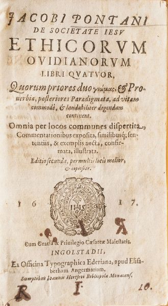 Enotro Pallanzio LEudamia favola pastorale...Roma 1717  - Asta Libri Antichi - Associazione Nazionale - Case d'Asta italiane