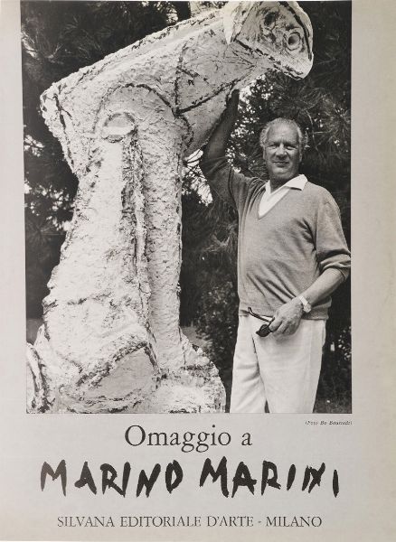 Autori vari. Omaggio a Marino Marini. Milano, Silvana editoriale, 1974.  - Asta Libri Antichi - Associazione Nazionale - Case d'Asta italiane