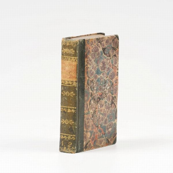 Montesquieu Charles-Louis de Secondat Lettres Persanes, A Cologne, Pierre Marteau, 1750-(1744). Due tomi rilegati insieme.  - Asta Libri Antichi - Associazione Nazionale - Case d'Asta italiane