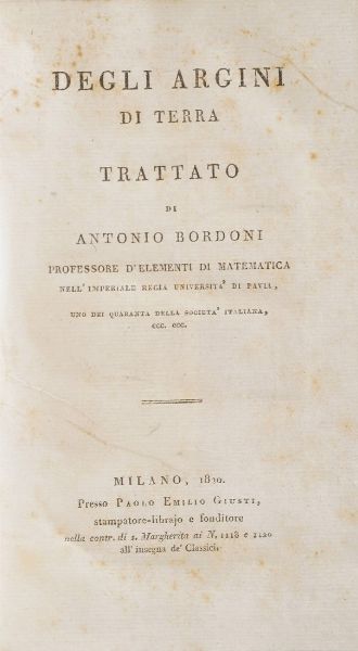 Constans De Castellet (traduttore) Istruzioni circa il modo di coltivare i gelsi...Torino, Soffietti, 1778  - Asta Libri Antichi - Associazione Nazionale - Case d'Asta italiane