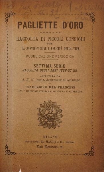 Lotto composito di volumi secoli XIX-XX Cant Cesare, Storia Universale, Torino Pomba 1848-1852./ Augusto De Chambure, Napoleone e i suoi contemporanei, Firenze Batelli, 1836.  - Asta Libri Antichi - Associazione Nazionale - Case d'Asta italiane