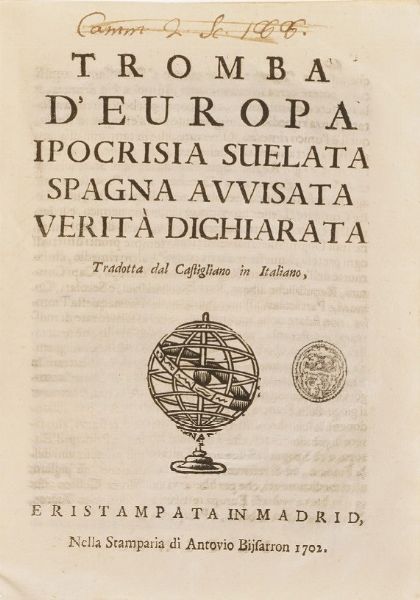 Raccolta di volumi miscellanei dal XVII al XVIII sec.  - Asta Libri Antichi - Associazione Nazionale - Case d'Asta italiane
