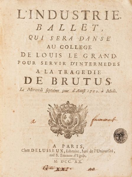 Raccolta di volumi miscellanei dal XVII al XVIII sec.  - Asta Libri Antichi - Associazione Nazionale - Case d'Asta italiane