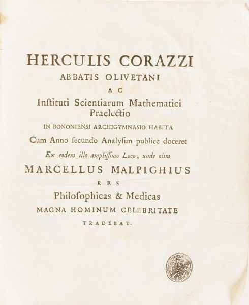 Raccolta di volumi miscellanei dal XVII al XVIII sec.  - Asta Libri Antichi - Associazione Nazionale - Case d'Asta italiane