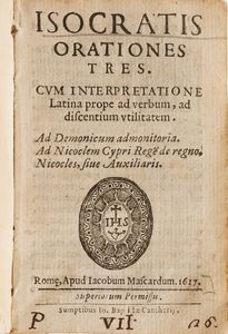 Raccolta di volumi miscellanei dal XVII al XVIII sec. (Con ex libris silografico)  - Asta Libri Antichi - Associazione Nazionale - Case d'Asta italiane