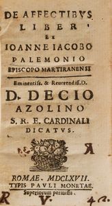 Raccolta di volumi miscellanei dal XVII al XVIII sec. (Con ex libris silografico)  - Asta Libri Antichi - Associazione Nazionale - Case d'Asta italiane