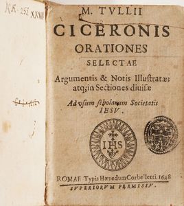 Raccolta di volumi miscellanei dal XVII al XVIII sec. (Con ex libris silografico)  - Asta Libri Antichi - Associazione Nazionale - Case d'Asta italiane