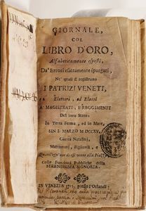 Raccolta di volumi miscellanei dal XVII al XVIII sec. (Con ex libris silografico)  - Asta Libri Antichi - Associazione Nazionale - Case d'Asta italiane