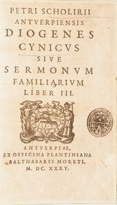 Raccolta di volumi miscellanei del XVII sec. (Con ex libris silografico)  - Asta Libri Antichi - Associazione Nazionale - Case d'Asta italiane