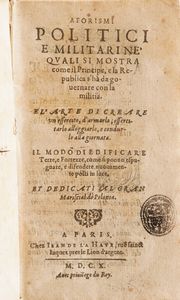 Raccolta volumi miscellanei dal XVI al XVII sec. (Con ex libris silografico)  - Asta Libri Antichi - Associazione Nazionale - Case d'Asta italiane