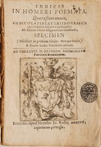Antonio Pellegrini Della vita solitaria et de lo sprezzamento della morte...Venezia, 1548  - Asta Libri Antichi - Associazione Nazionale - Case d'Asta italiane