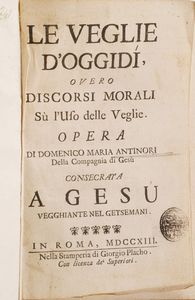 Antonio Pellegrini Della vita solitaria et de lo sprezzamento della morte...Venezia, 1548  - Asta Libri Antichi - Associazione Nazionale - Case d'Asta italiane