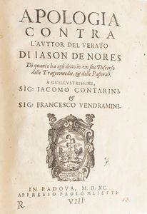 Bernardino Santinelli La vergine sposa ad opera,In Venetia 1645  - Asta Libri Antichi - Associazione Nazionale - Case d'Asta italiane