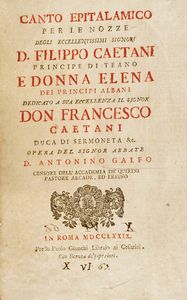 Bernardino Santinelli La vergine sposa ad opera,In Venetia 1645  - Asta Libri Antichi - Associazione Nazionale - Case d'Asta italiane