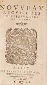 Lotto di libri  - Asta Libri Antichi - Associazione Nazionale - Case d'Asta italiane