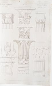 Durand Jean Nicola Louis - Legrand Jacques-Guillaume Raccolta e parallelo delle fabbriche classiche di tutti i tempi e di ogni popolo e di ciascun stile...Venezia, Giuseppe Antonelli, 1833. Due volumi, uno di testo e l'altro di figure.  - Asta Libri Antichi - Associazione Nazionale - Case d'Asta italiane