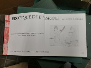 Libri erotici e galanti Raccolta di 34 libri di argomento licenzioso in edizione del sec XX.  - Asta Libri Antichi - Associazione Nazionale - Case d'Asta italiane