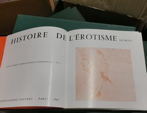 Libri erotici e galanti Raccolta di 34 libri di argomento licenzioso in edizione del sec XX.  - Asta Libri Antichi - Associazione Nazionale - Case d'Asta italiane