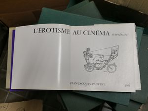 Libri erotici e galanti Raccolta di 34 libri di argomento licenzioso in edizione del sec XX.  - Asta Libri Antichi - Associazione Nazionale - Case d'Asta italiane