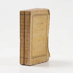 Engel G.G. Lettere intorno alla mimica... aggiunto di capitoli 6 sull'arte rappresentativa di L. Riccoboni. II volumi. Milano, Pirotta, 1818  - Asta Libri Antichi - Associazione Nazionale - Case d'Asta italiane