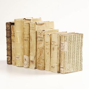 Raccolta di volumi miscellanei dal XVI al XVII sec. (con ex libris sillografico)  - Asta Libri Antichi - Associazione Nazionale - Case d'Asta italiane