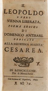Raccolta di volumi miscellanei dal XVI al XIX sec.  - Asta Libri Antichi - Associazione Nazionale - Case d'Asta italiane