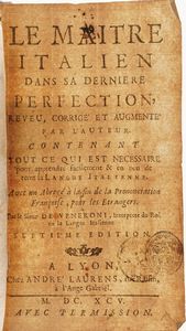 Raccolta di volumi miscellanei dal XVI al XIX sec.  - Asta Libri Antichi - Associazione Nazionale - Case d'Asta italiane