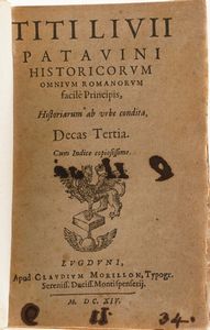 Raccolta di volumi miscellanei dal XVI al XIX sec.  - Asta Libri Antichi - Associazione Nazionale - Case d'Asta italiane