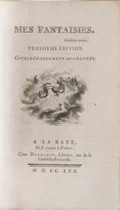 Claude-Prosper Jolyot de Crebillon. Les Amours de Zeokinizul roi des kofirans, Amsterdam 1747.  - Asta Libri Antichi - Associazione Nazionale - Case d'Asta italiane