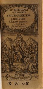 Raccolta di volumi del XVII sec.  - Asta Libri Antichi - Associazione Nazionale - Case d'Asta italiane