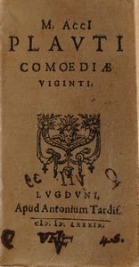 Raccolta di volumi del XVII sec.  - Asta Libri Antichi - Associazione Nazionale - Case d'Asta italiane
