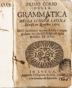 Raccolta di volumi miscellanei dal XVI al XVII sec.(Con ex libris silografico)  - Asta Libri Antichi - Associazione Nazionale - Case d'Asta italiane