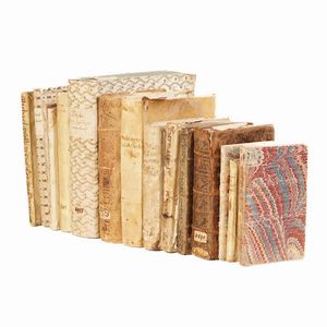 Raccolta di volumi miscellanei dal XVI al XVIII sec. (Con ex libris silografico)  - Asta Libri Antichi - Associazione Nazionale - Case d'Asta italiane
