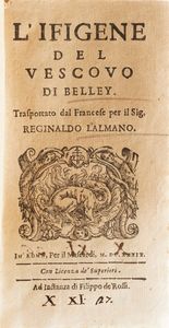 Enotro Pallanzio LEudamia favola pastorale...Roma 1717  - Asta Libri Antichi - Associazione Nazionale - Case d'Asta italiane