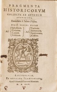 Raccolta di volumi miscellanei dal XVI al XVIII sec.  - Asta Libri Antichi - Associazione Nazionale - Case d'Asta italiane