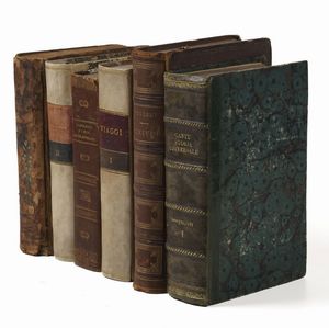 Lotto composito di volumi secoli XIX-XX Cant Cesare, Storia Universale, Torino Pomba 1848-1852./ Augusto De Chambure, Napoleone e i suoi contemporanei, Firenze Batelli, 1836.  - Asta Libri Antichi - Associazione Nazionale - Case d'Asta italiane