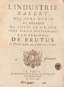 Raccolta di volumi miscellanei dal XVII al XVIII sec.  - Asta Libri Antichi - Associazione Nazionale - Case d'Asta italiane