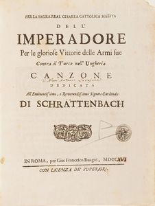 Raccolta di volumi miscellanei dal XVII al XVIII sec.  - Asta Libri Antichi - Associazione Nazionale - Case d'Asta italiane