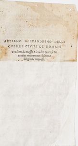 Sebastiano Serlio De Architectura libri quinque... Venezia, Francesco de Francischi senese e Giovanni Chriger, 1569  - Asta Libri Antichi - Associazione Nazionale - Case d'Asta italiane
