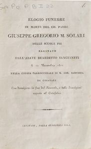 DAgostino Giustiniani. Castigatissimi Annali. Genova, Bellono 1537.  - Asta Libri Antichi - Associazione Nazionale - Case d'Asta italiane