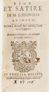 Cesare Caporali Opere poetiche... Perugia, 1642  - Asta Libri Antichi - Associazione Nazionale - Case d'Asta italiane