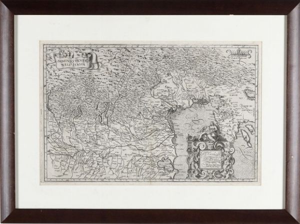 Magini Antonio. Dominio veneto nellItalia, Bologna 1598-1620.  - Asta Stampe, Vedute e Carte Geografiche - Associazione Nazionale - Case d'Asta italiane