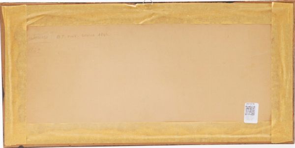 Genova-Acquarello o tempera Veduta della citt� di Genova ripresa dalle colline di Albaro. Genova, 1842  - Asta Stampe, Vedute e Carte Geografiche - Associazione Nazionale - Case d'Asta italiane